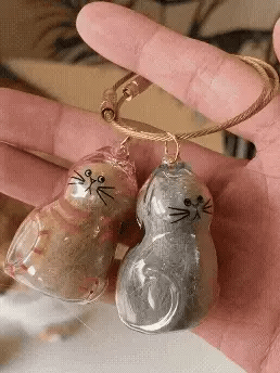 Tom Cat Hair Key Ring - Image 2