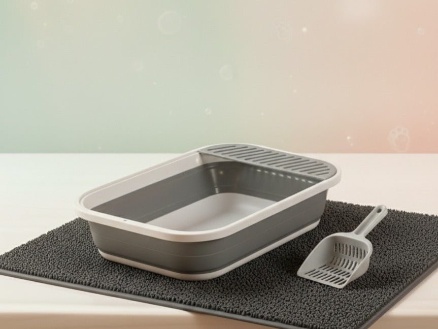 Travel Litter Tray for Cats & Kitten - Image 2