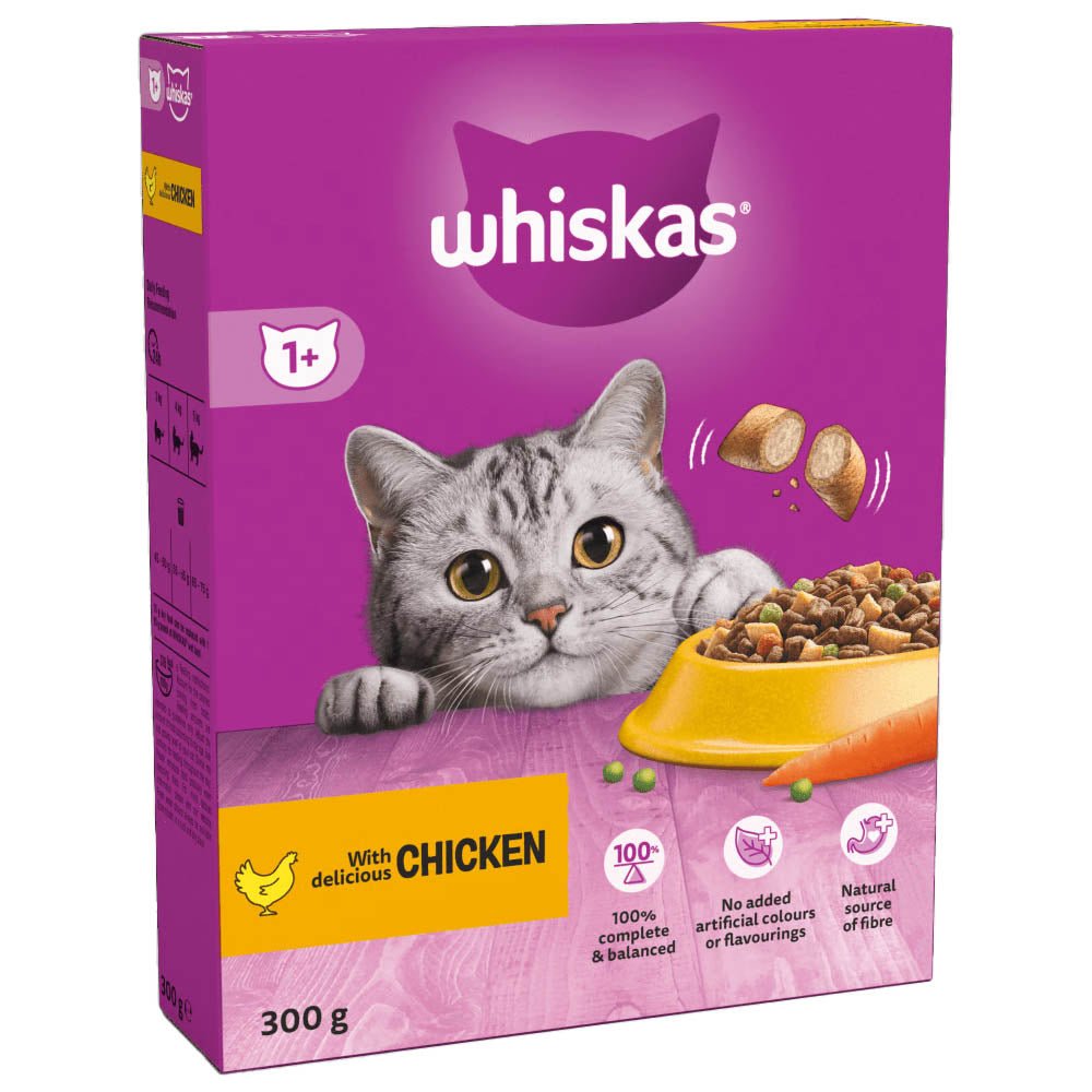 WHISKAS Dry Cat Food Chicken 1+ Years - Image 2