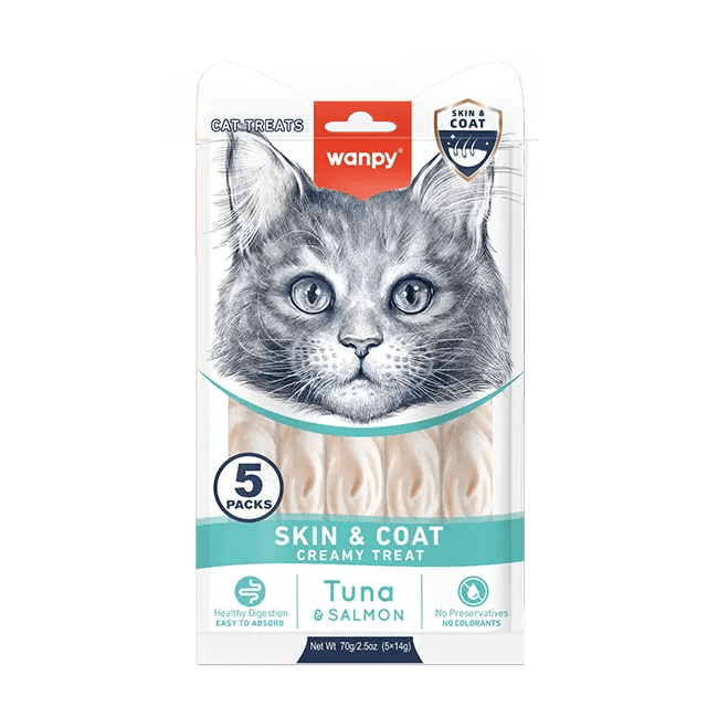 Wanpy Skin & Coat Creamy Treat Tuna & Salmon