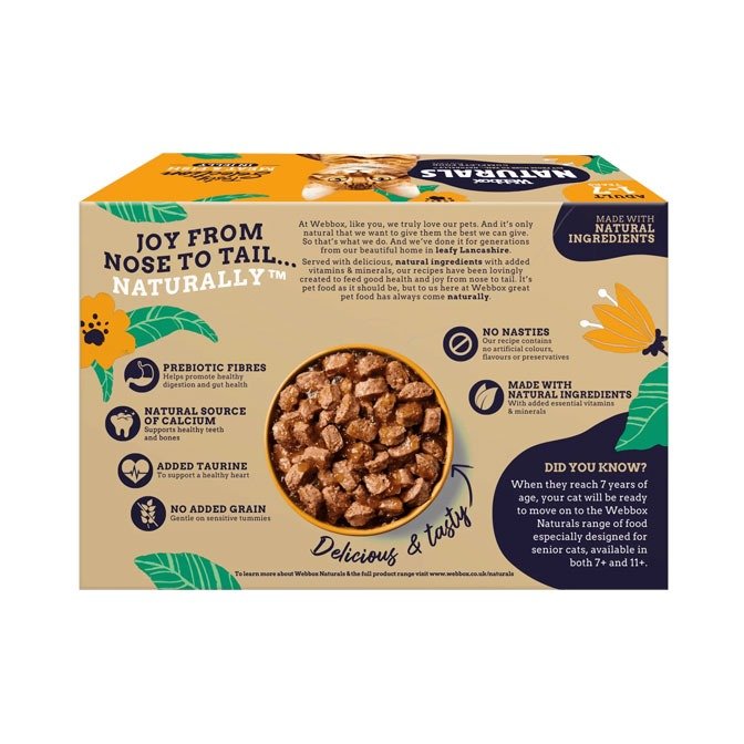 Webbox Naturals Jelly Wet Cat Food 100Grams - Image 2