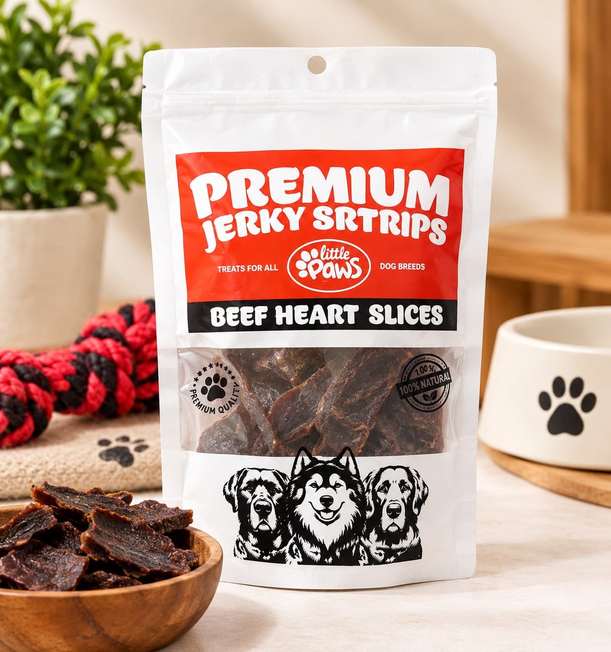 Little Paws Jerky Strips For Dogs