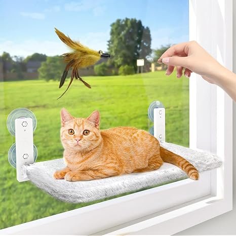Window Side Cat Hammock Soft - Image 3