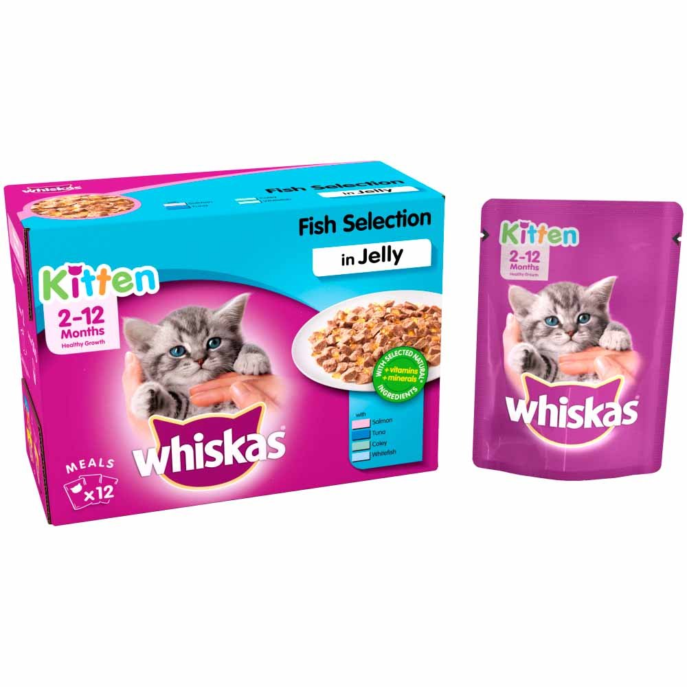 Whiskas Jelly For Kittens 2-12 Months 85gm Pouch - Image 2